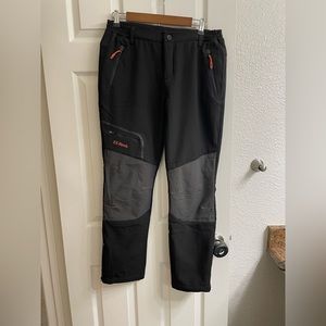 Postropaky Womens size 8 short Outdoor Ski Pants Waterproof Hiking Insulated